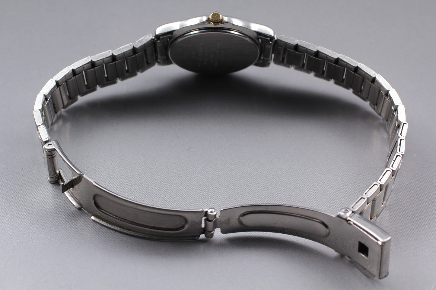 Vintage 1998 [Near MINT] Seiko Creo 1F20-0G50 two tone Quartz Ladies Watch JAPAN