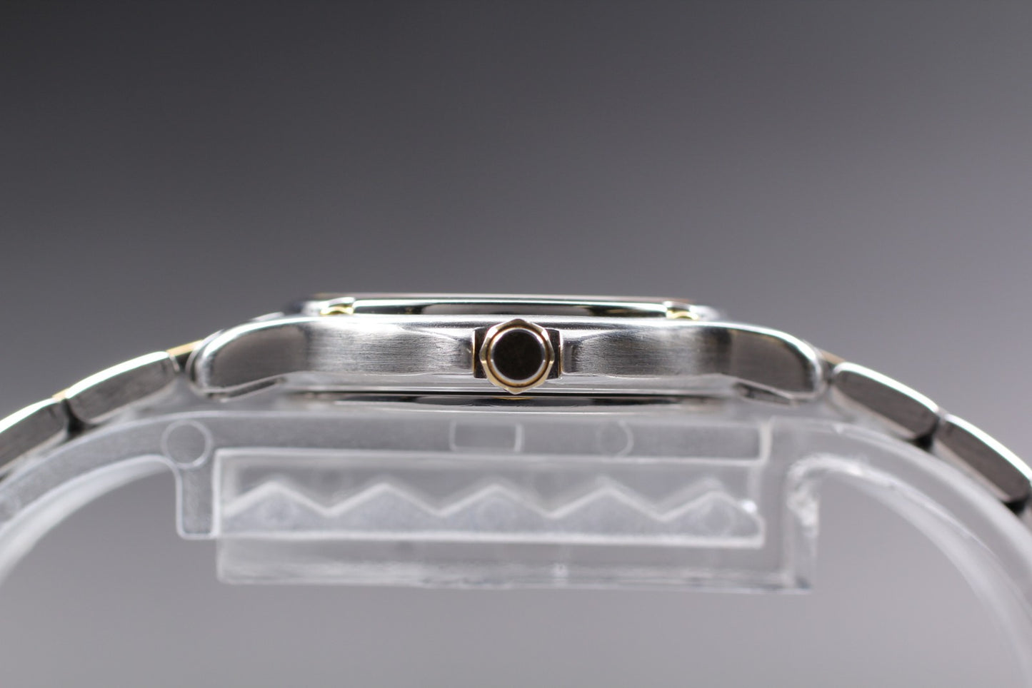 Vintage 1998 [Near MINT] Seiko Creo 1F20-0G50 two tone Quartz Ladies Watch JAPAN