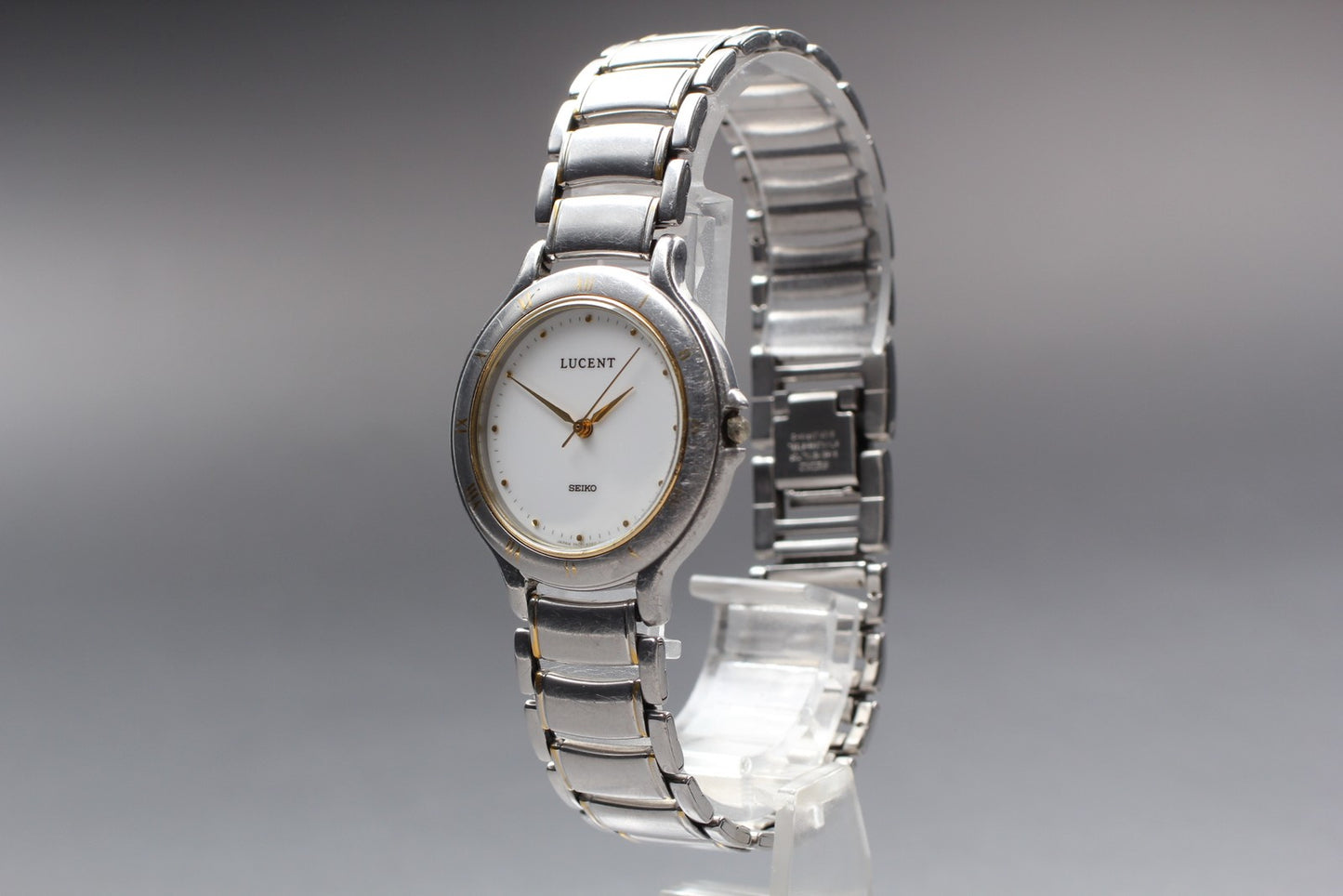 Vintage 1991 N MINT / New Batt SEIKO LUCENT 7N01-6220 Quartz Ladies Watch JAPAN
