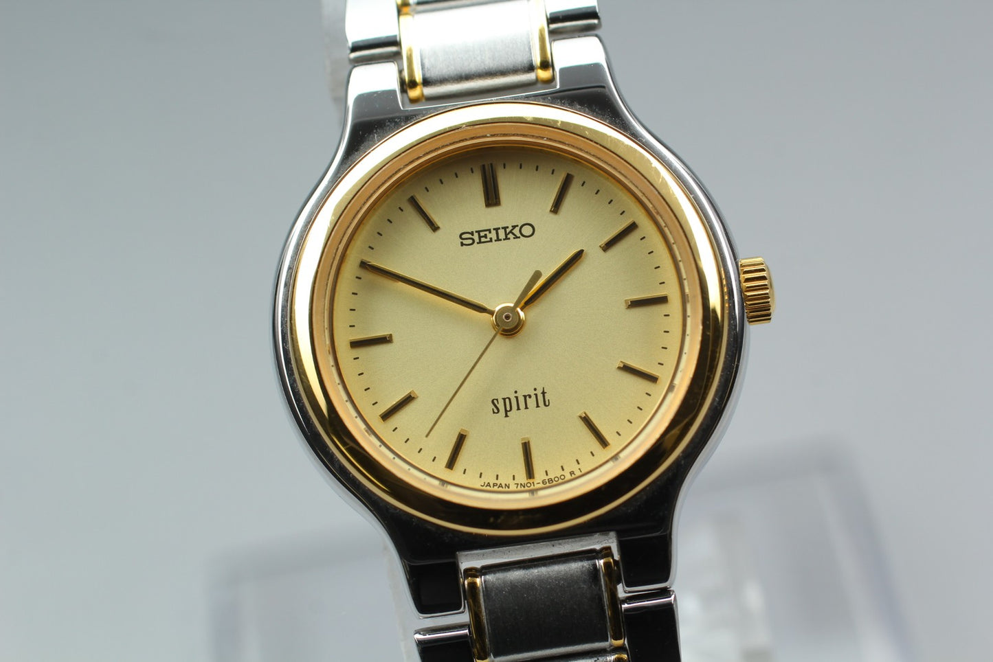 Vintage 1984 [N MINT  New Batt] SEIKO SPIRIT 7N01-6A80 Quartz Ladies Watch JAPAN