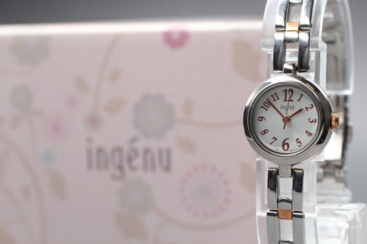 Vintage 1992 [Near MINT] SEIKO Alba ingenu 1N01-0BE0 Quartz Ladies Watch JAPAN