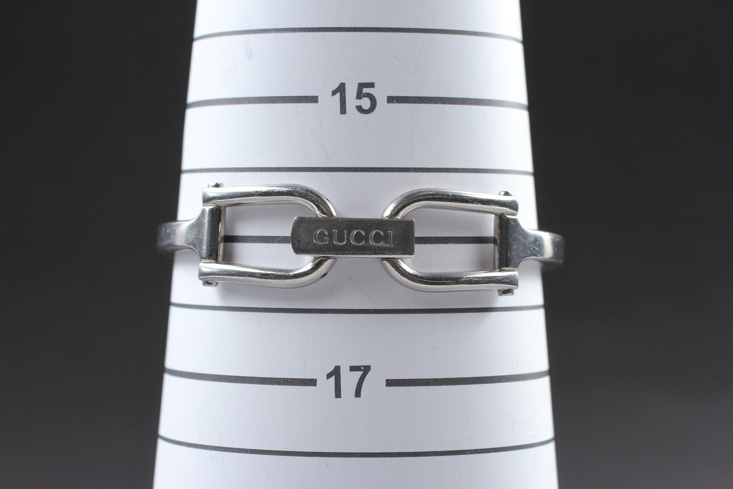 Vintage [N MINT w/ Box] GUCCI 1500L Silver Quartz Silver Women’s Watch JAPAN