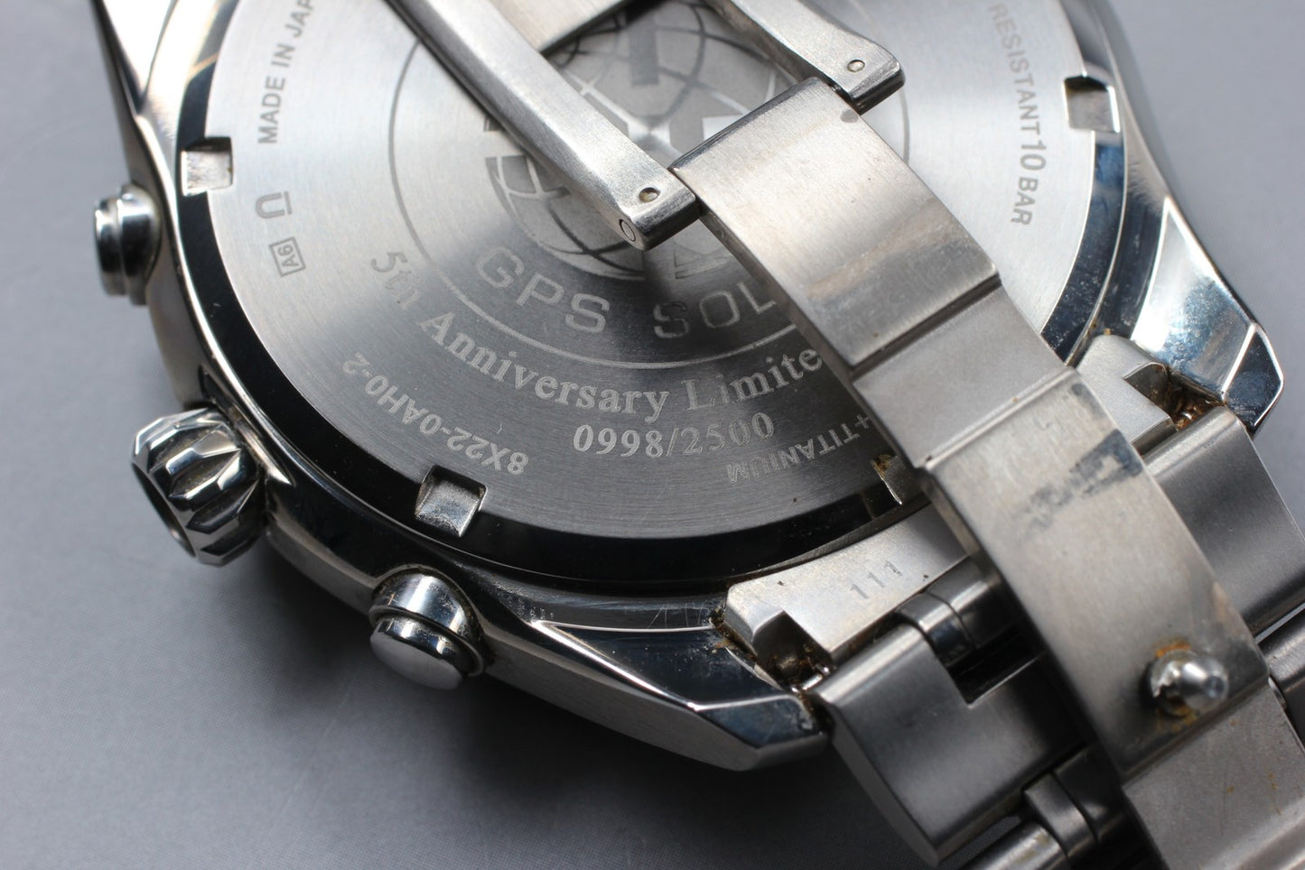 2500 Limited [N MINT / Paper] SEIKO ASTRON SBXB117 8X22-0AH0 GPS Solar Men Watch