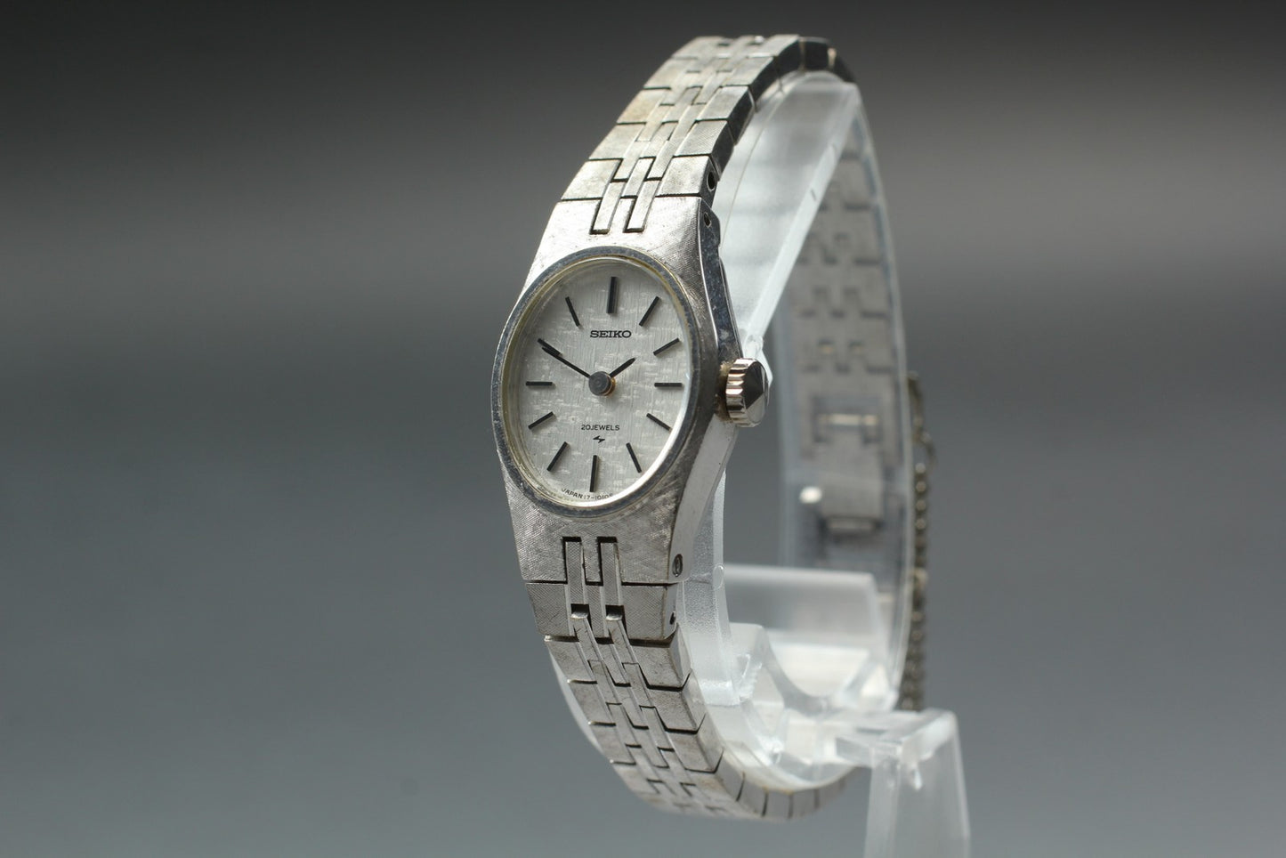 Vintage 1973 [Near MINT] Seiko 17-7230 Bracelet  20J Manual Women Watch JAPAN