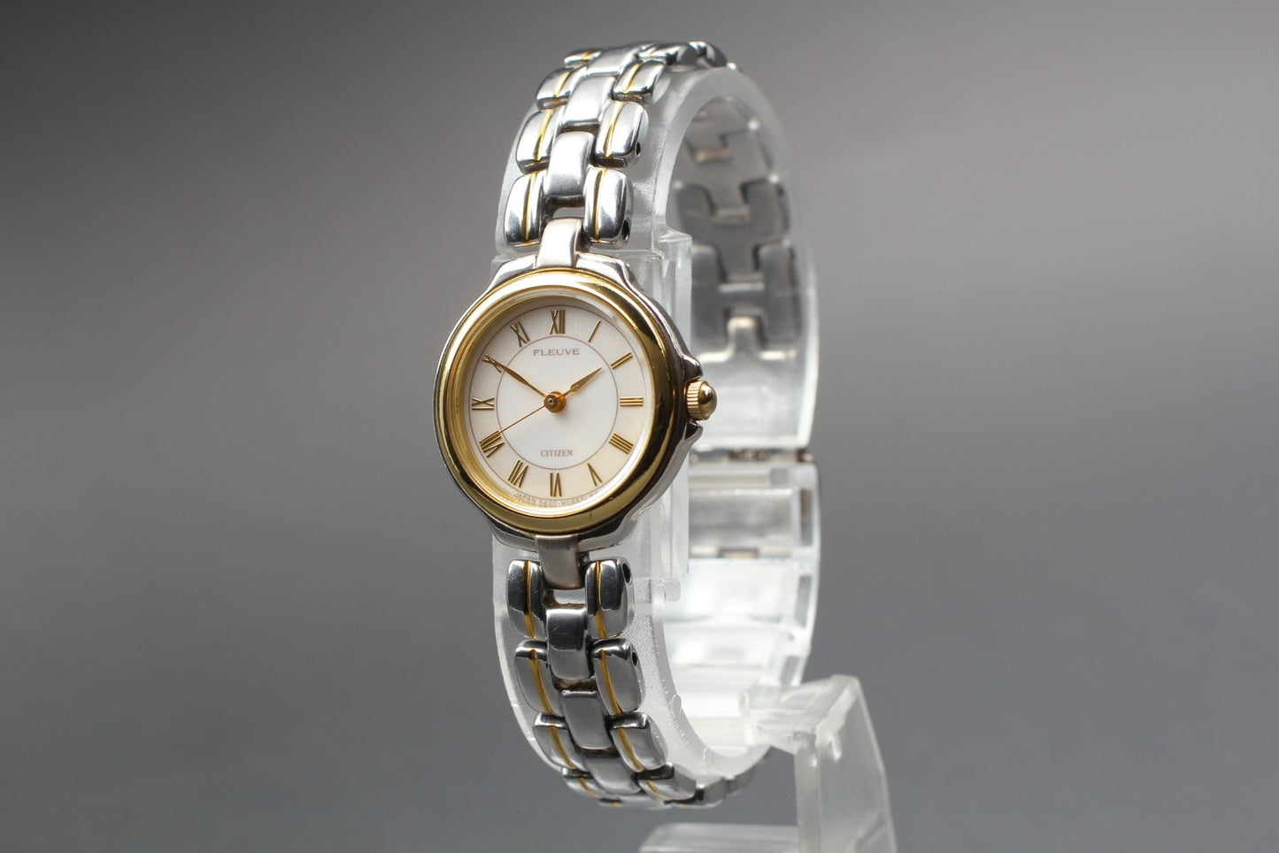 Vtg. 1986 [N MINT / New Batt]  CITIZEN 5431-H03515 TA Quartz Ladies Watch JAPAN