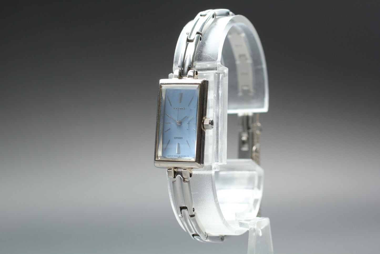 Vtg. 1987 [N MINT / New Batt]  CITIZEN 5431-H06085 TA Quartz Ladies Watch JAPAN