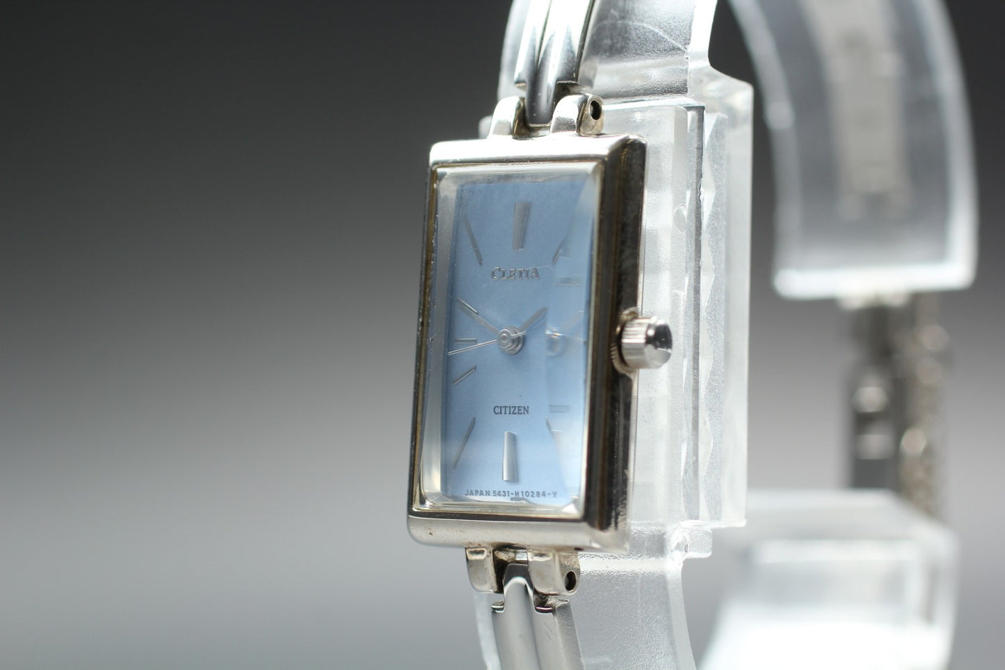 Vtg. 1987 [N MINT / New Batt]  CITIZEN 5431-H06085 TA Quartz Ladies Watch JAPAN