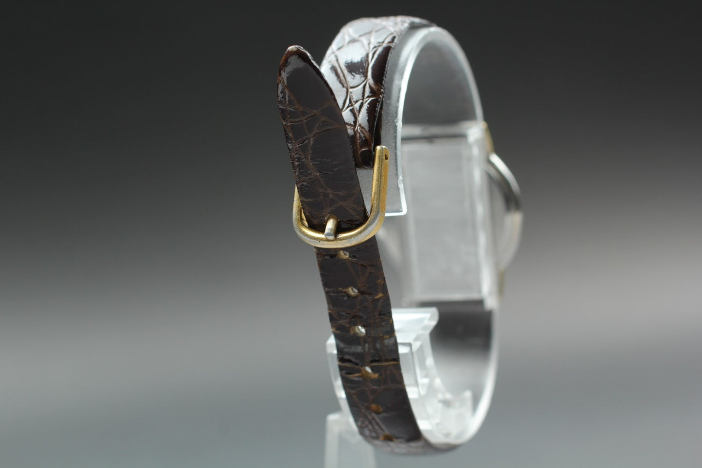 Vtg.1989 [Near MINT] SEIKO EXCELINE 4N20-0092 25mm Quartz Ladies Watch JAPAN