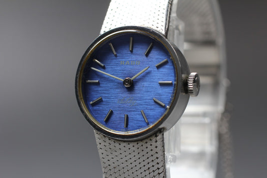 Vintage [Near MINT] RADO N0460368 Lady Blue Dial Manual Ladies Watch From JAPAN