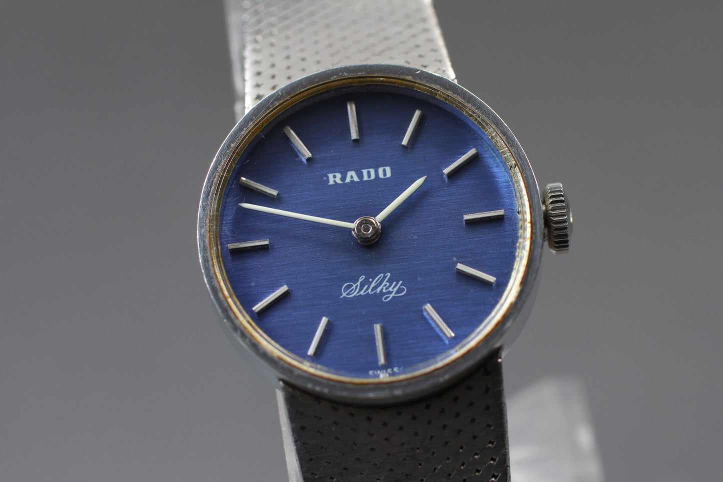 Vintage [Near MINT] RADO N0460368 Lady Blue Dial Manual Ladies Watch From JAPAN