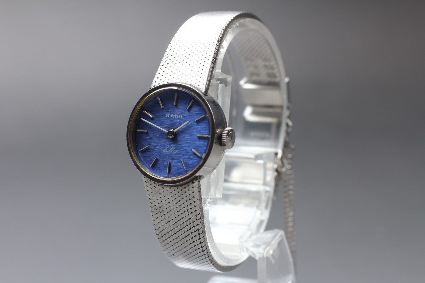 Vintage [Near MINT] RADO N0460368 Lady Blue Dial Manual Ladies Watch From JAPAN