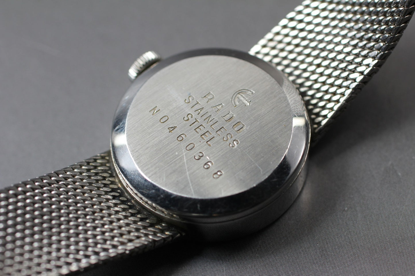 Vintage [Near MINT] RADO N0460368 Lady Blue Dial Manual Ladies Watch From JAPAN