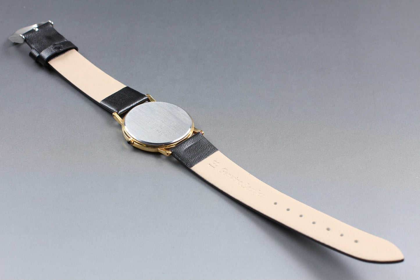 Vtg. 1983 [Near MINT] SEIKO Dolce 8N41-7030 Gold 32mm Quartz Men's Watch JAPAN