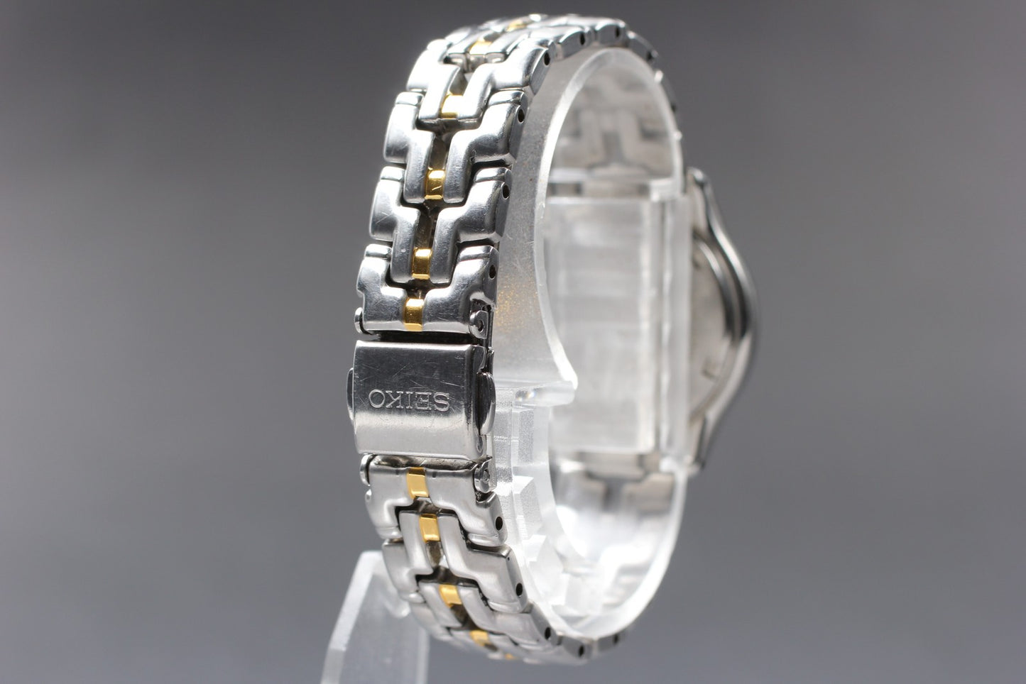 Vintage 1989  [N MINT / New Batt] Seiko 7N82-2750 Quartz Ladies Watch From JAPAN