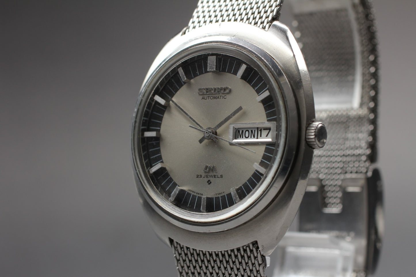 Vintage 1991 [Near MINT] SEIKO 5606-7160 Lordmatic  Automatic Mens Watch Japan