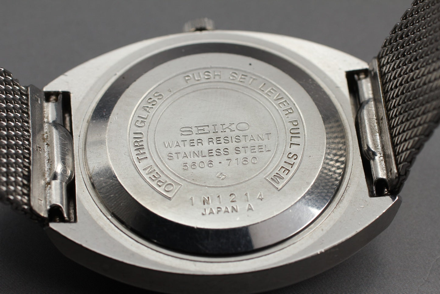 Vintage 1991 [Near MINT] SEIKO 5606-7160 Lordmatic  Automatic Mens Watch Japan