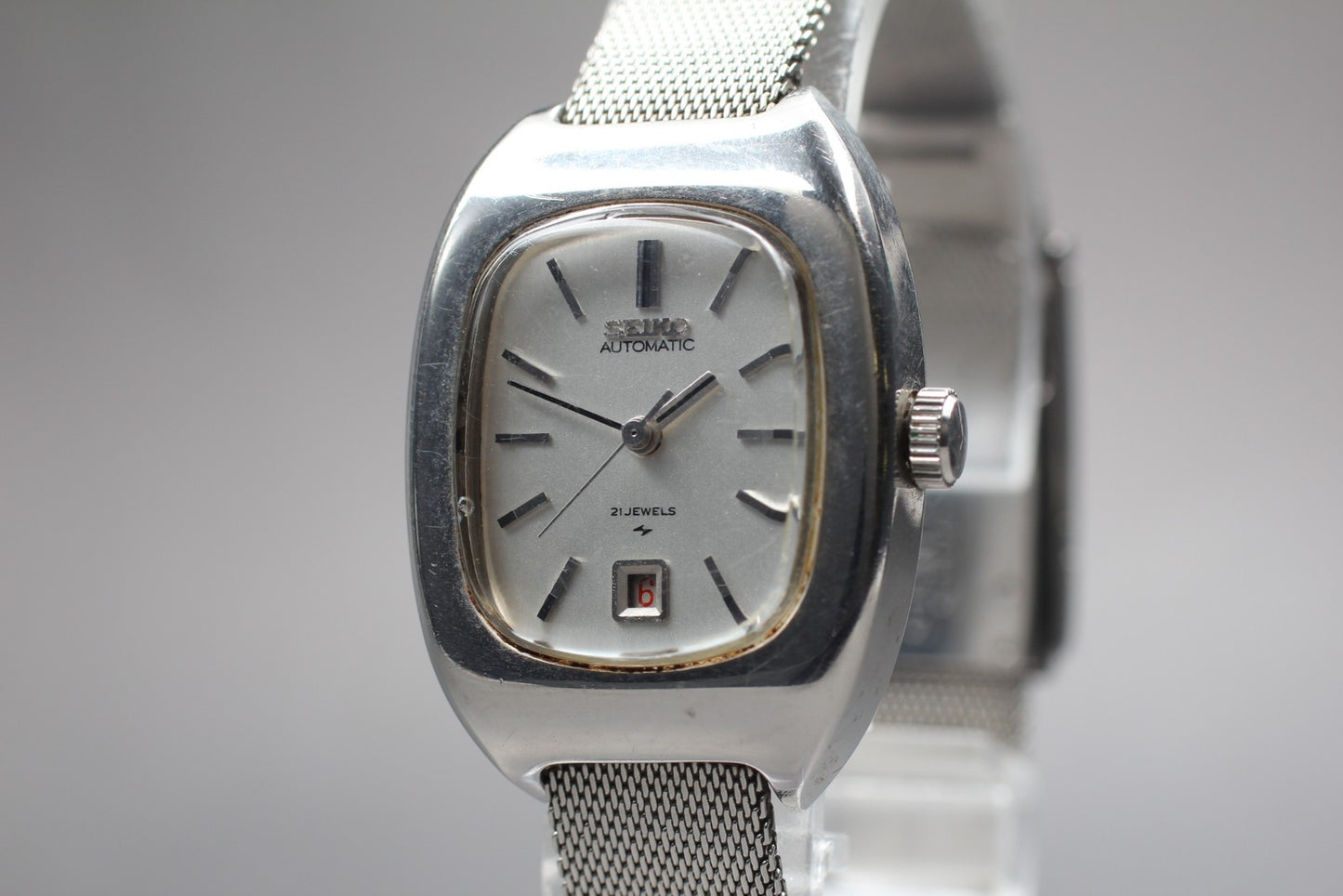 Vintage 1981 [Exc+5] Seiko 2206-3020 21J Bracelet Automatic Ladies Watch JAPAN