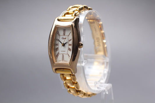 Vintage 1991 [Exc+5] Citizen 5431-H02861 Y Bracelet Quartz Ladies Watch JAPAN