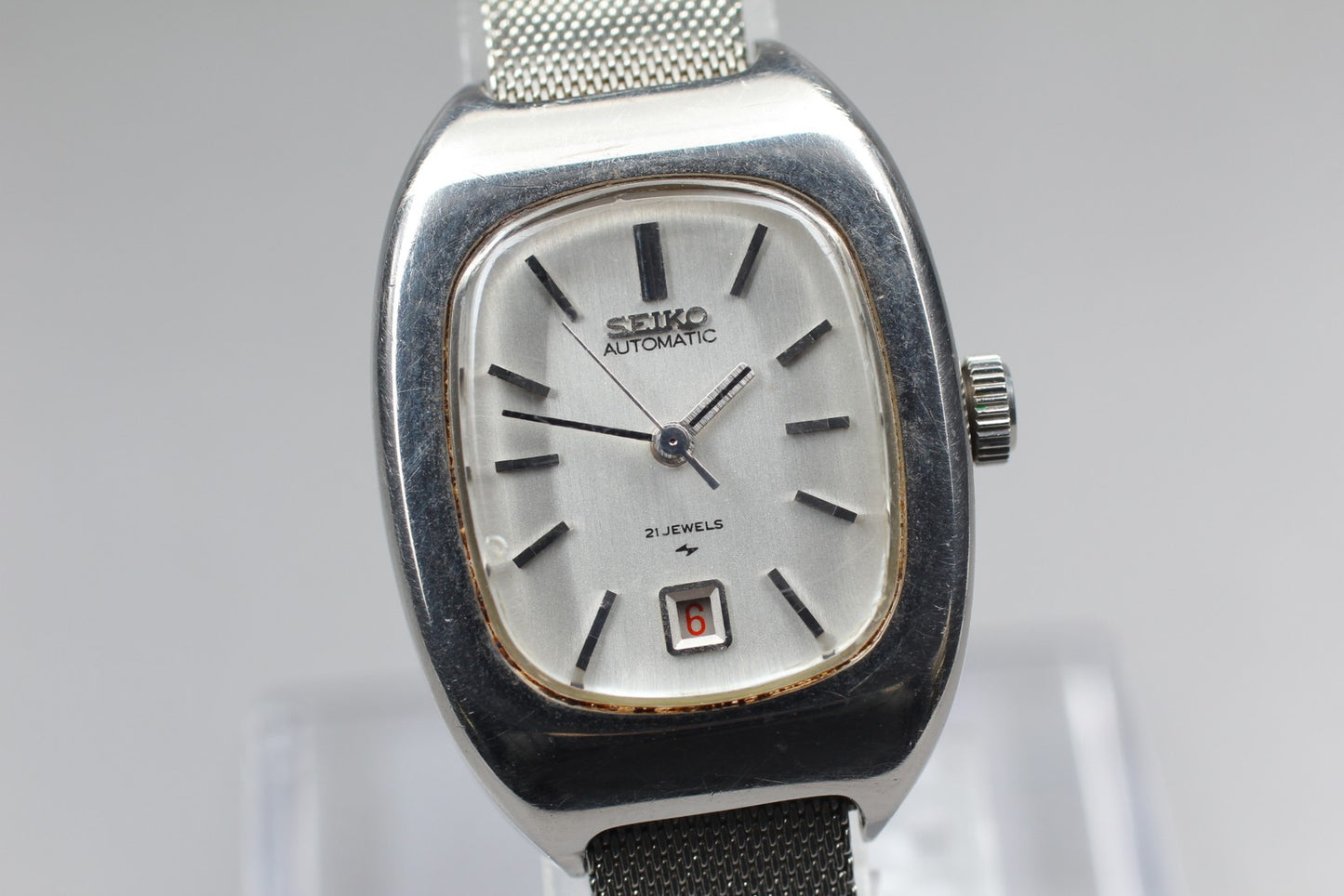 Vintage 1981 [Exc+5] Seiko 2206-3020 21J Bracelet Automatic Ladies Watch JAPAN
