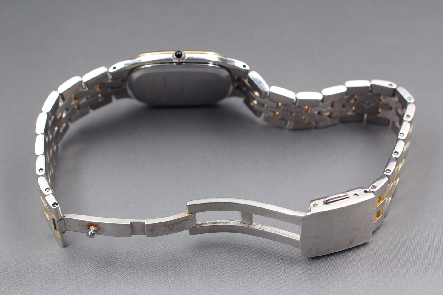 Vintage 1991 [Near MINT] Seiko Dolce 8J41-0AA0 two-tone Quartz Men's Watch JAPAN