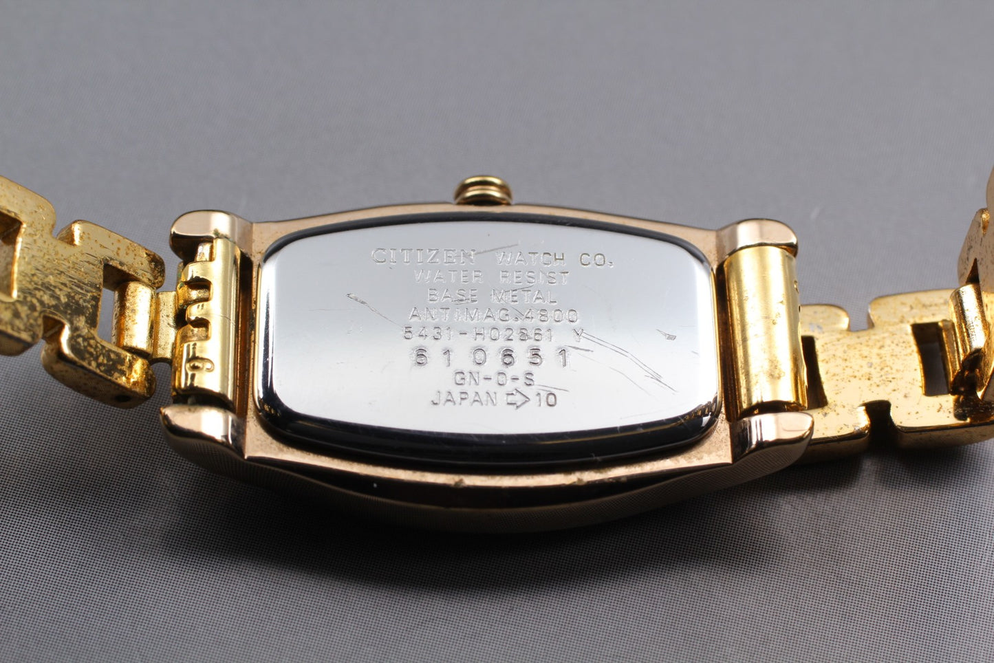 Vintage 1991 [Exc+5] Citizen 5431-H02861 Y Bracelet Quartz Ladies Watch JAPAN