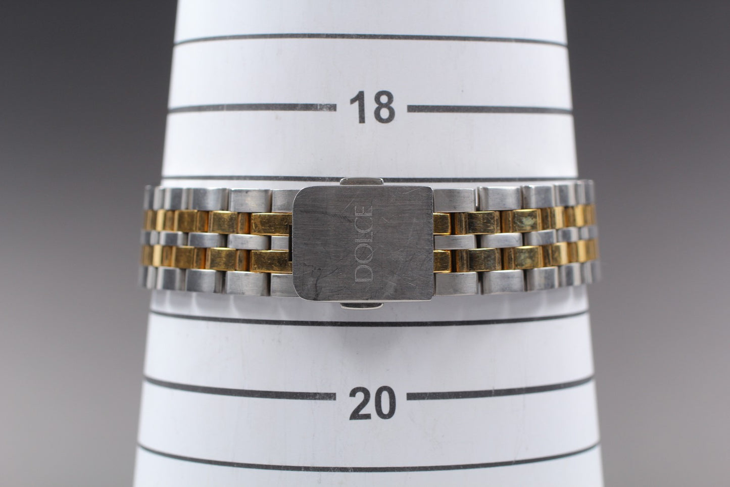 Vintage 1991 [Near MINT] Seiko Dolce 8J41-0AA0 two-tone Quartz Men's Watch JAPAN