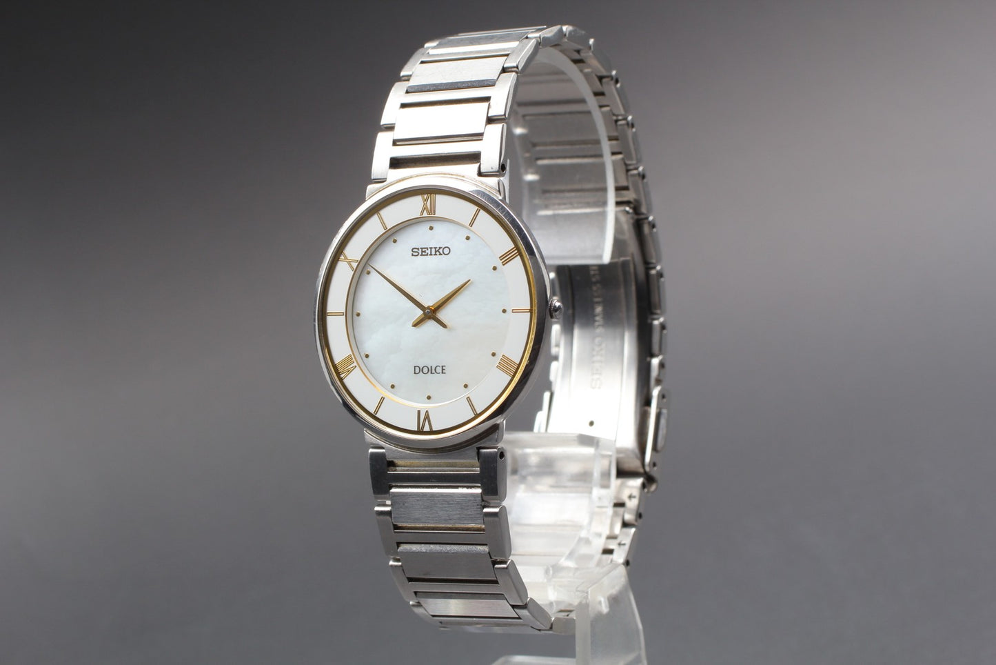 Vintage 1984 [MINT / New Batt] SEIKO DOLCE 4J40-0AD0 Quartz Men's Watch JAPAN