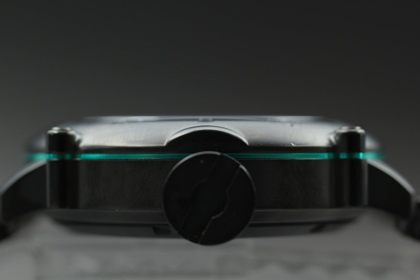 Notable [MINT] SPILLO OUTLAW 4K-MK  Black Red Automatic Mens Watch  From JAPAN