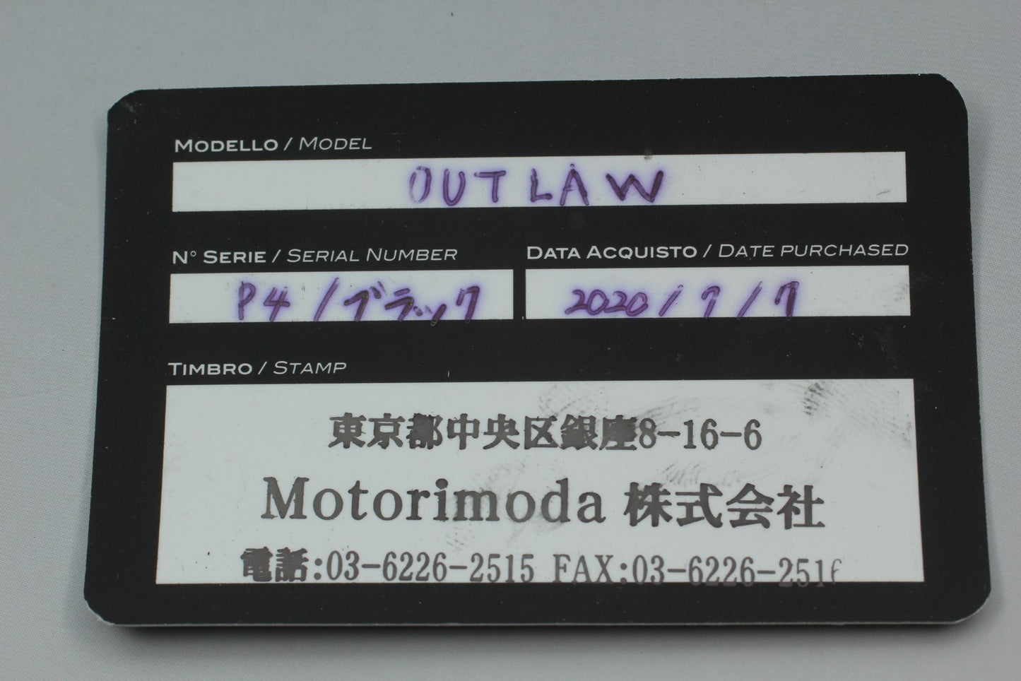 Notable [MINT] SPILLO OUTLAW 4K-MK  Black Red Automatic Mens Watch  From JAPAN