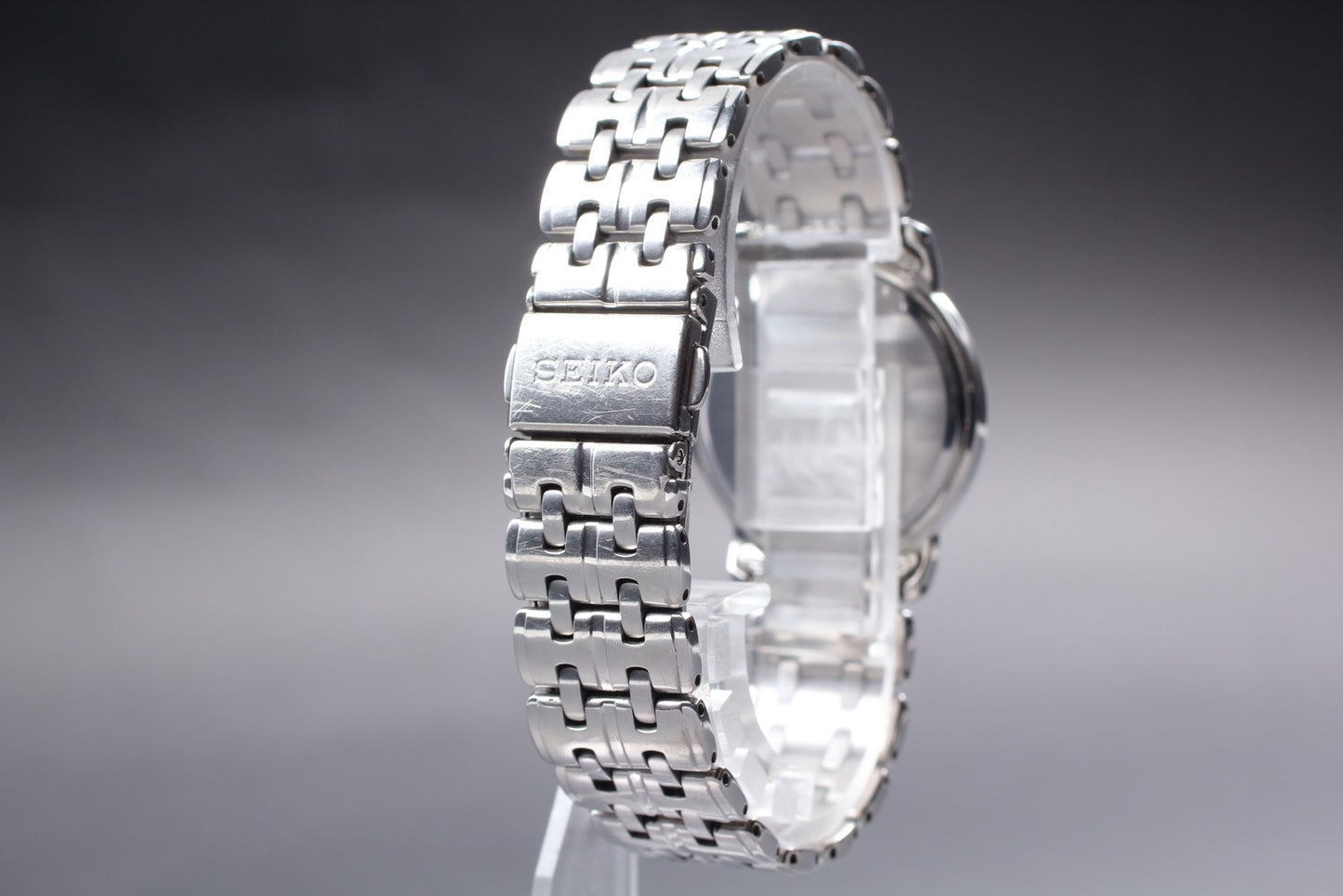 Vtg. 1991[N MINT / New Batt] SEIKO 7N01-6J60 Roman 31mm Quartz Men's Watch JAPAN