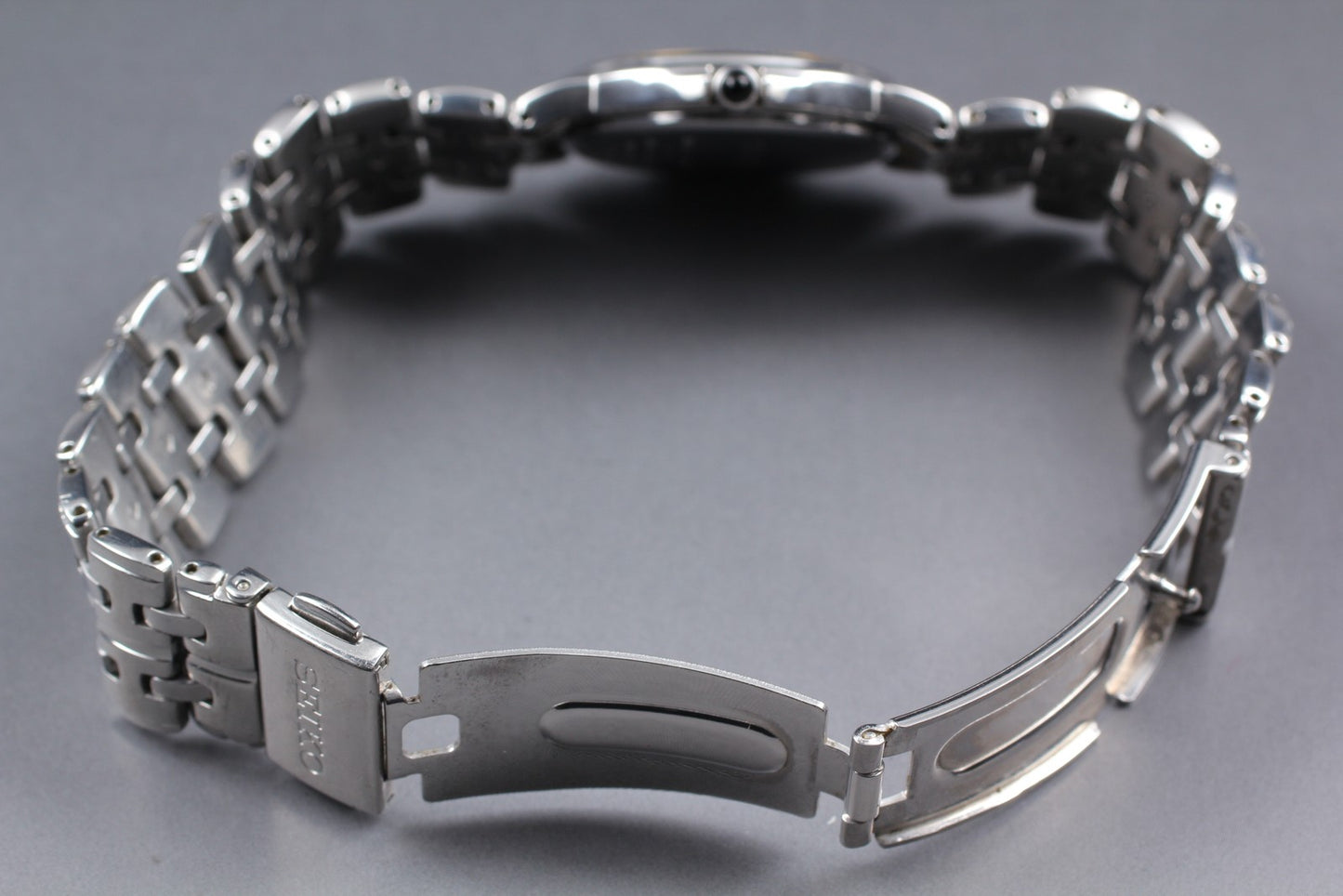 Vtg. 1991[N MINT / New Batt] SEIKO 7N01-6J60 Roman 31mm Quartz Men's Watch JAPAN