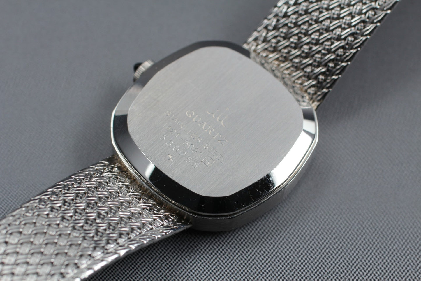 SEIKO Second Hands | Vtg. 1985[N MINT] SEIKO Credor 1421-5021 Silver 22mm Quartz Ladies Watch JAPAN La.riberta From Japan