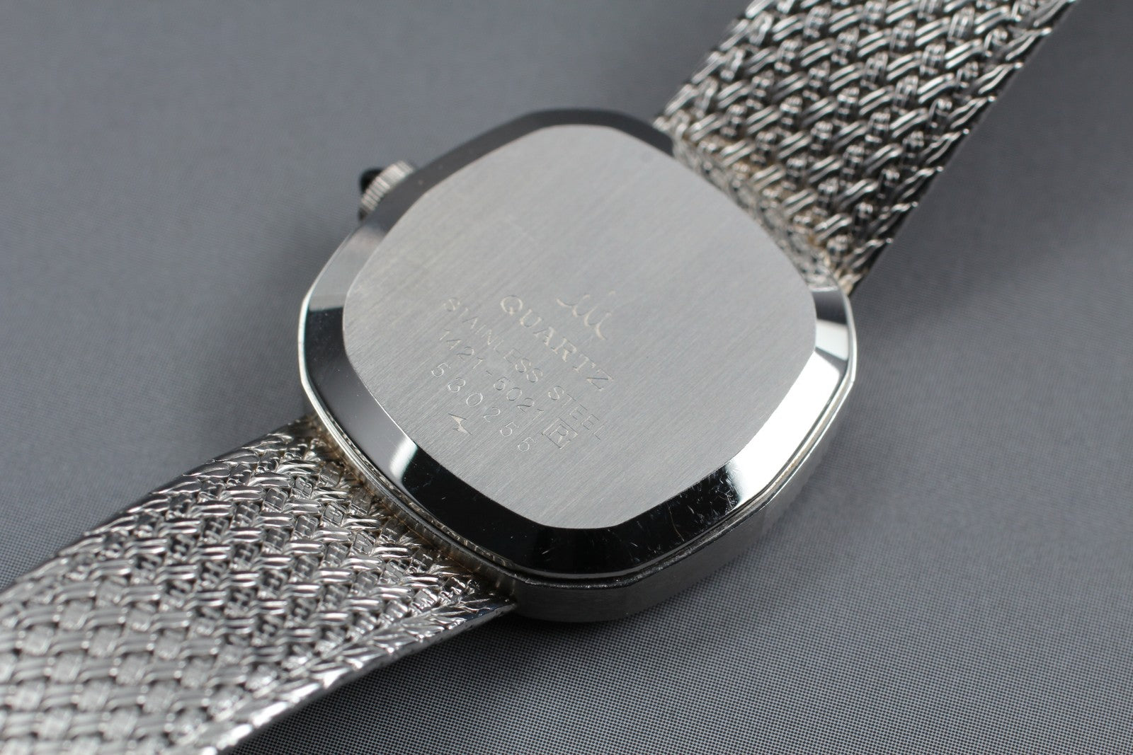 SEIKO Second Hands | Vtg. 1985[N MINT] SEIKO Credor 1421-5021 Silver 22mm Quartz Ladies Watch JAPAN La.riberta From Japan