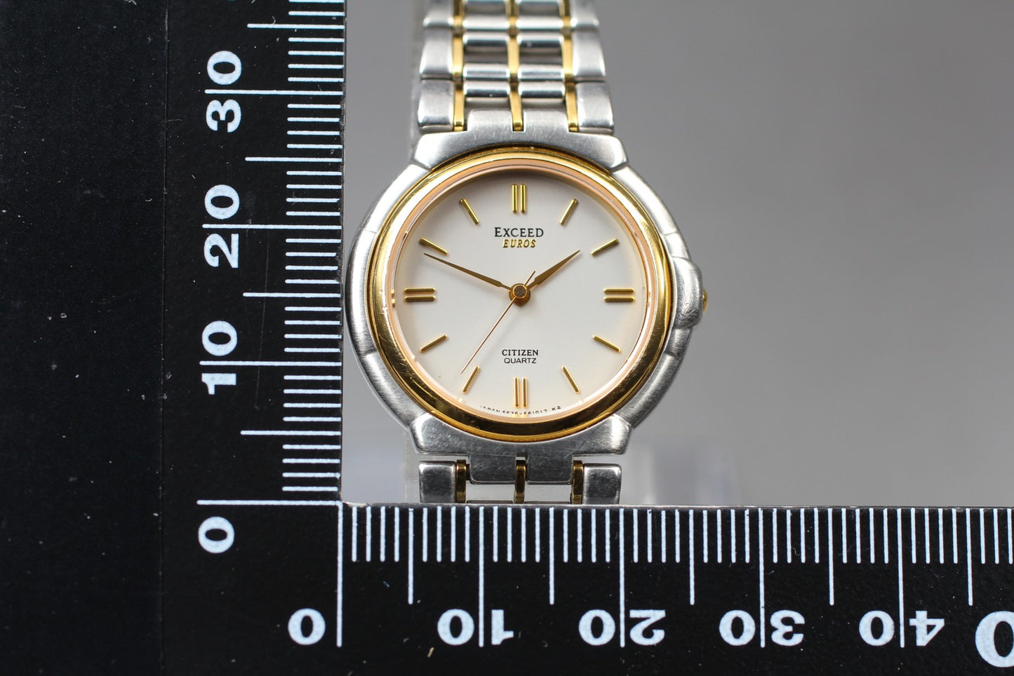 Second Hands | Vtg. 1991 [Near MINT] CITIZEN EXCEED 5636-F60871 Y Quartz Ladies Watch JAPAN La.riberta From Japan