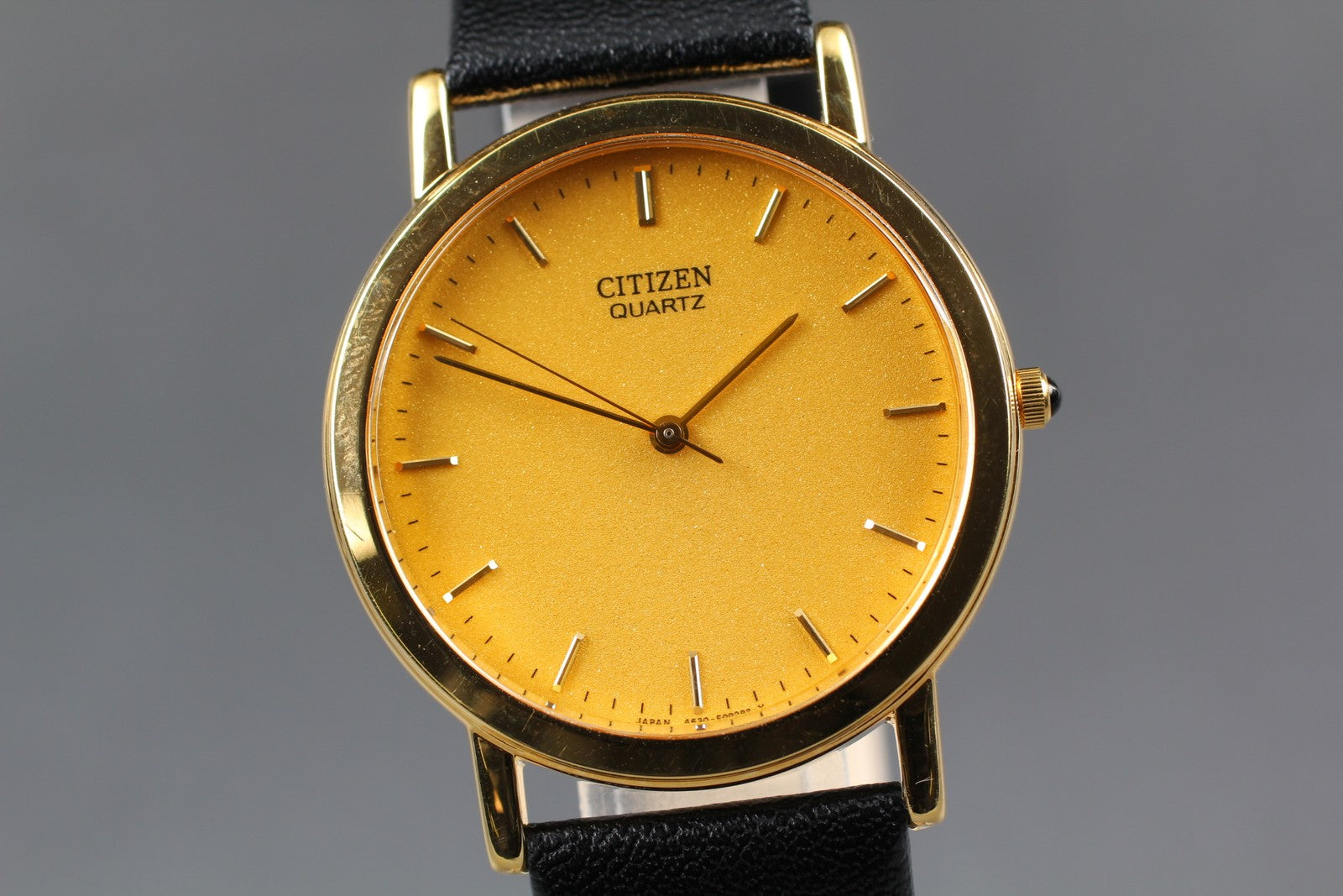 Second Hands | Vtg. 1995 [N MINT / New Batt] CITIZEN 4634-E68788 Y Quartz Men's Watch JAPAN La.riberta From Japan