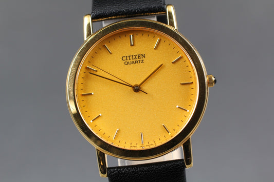Second Hands | Vtg. 1995 [N MINT / New Batt] CITIZEN 4634-E68788 Y Quartz Men's Watch JAPAN La.riberta From Japan