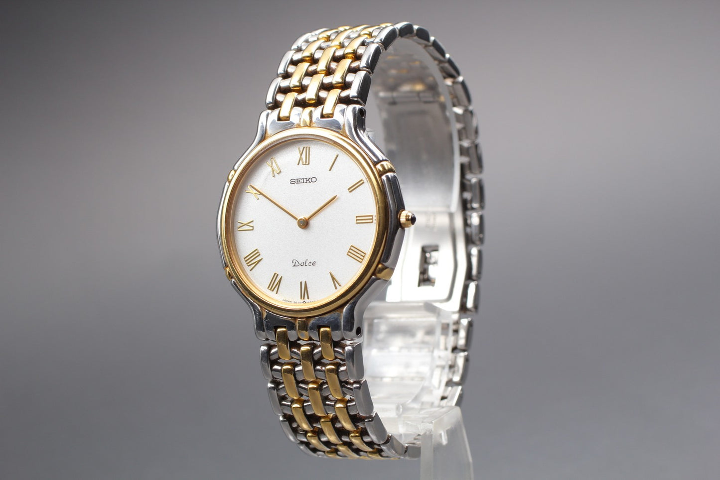 SEIKO Second Hands | Vintage 1988 [ Near MINT] Seiko Dolce 5E30-6A00 32mm Quartz Men's Watch Japan La.riberta From Japan