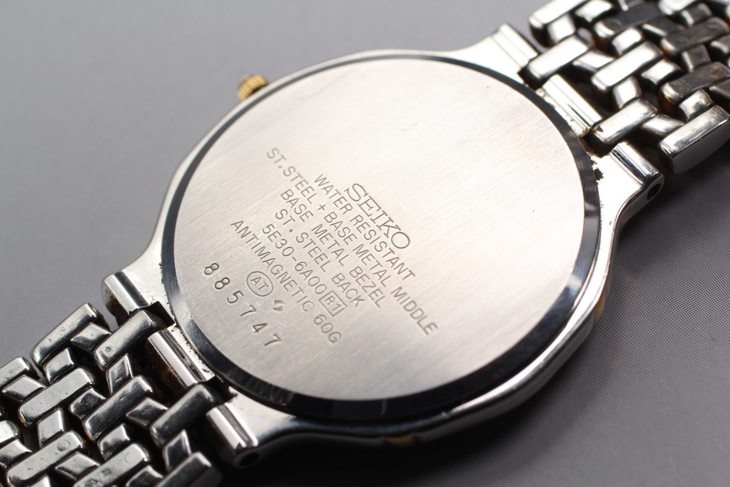 SEIKO Second Hands | Vintage 1988 [ Near MINT] Seiko Dolce 5E30-6A00 32mm Quartz Men's Watch Japan La.riberta From Japan