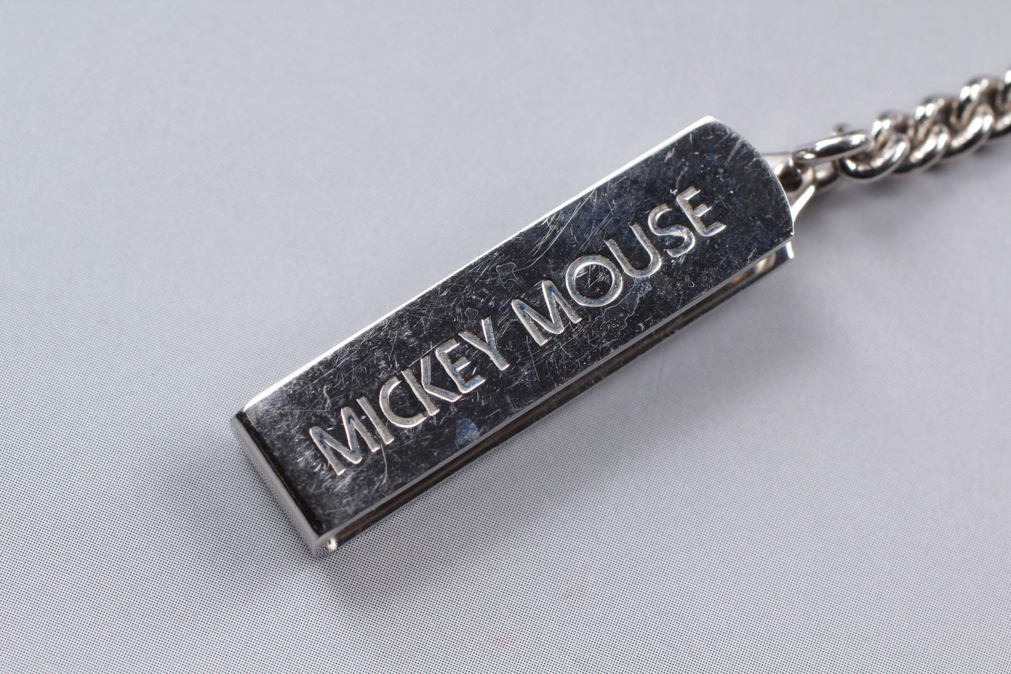 SEIKO Second Hands | N MINT Seiko Alba V721-0A10 Pocket Watch Mickey Limited Steel Quartz Mens JAPAN La.riberta From Japan