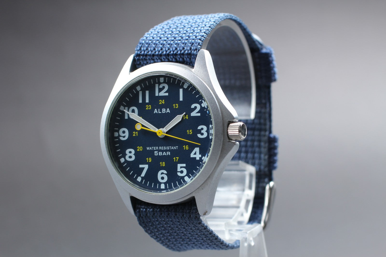 SEIKO Second Hands | Vintage 1988 [Near MINT] Seiko Alba VJ21-KP20 35mm Men's Quartz Watch From JAPAN La.riberta From Japan