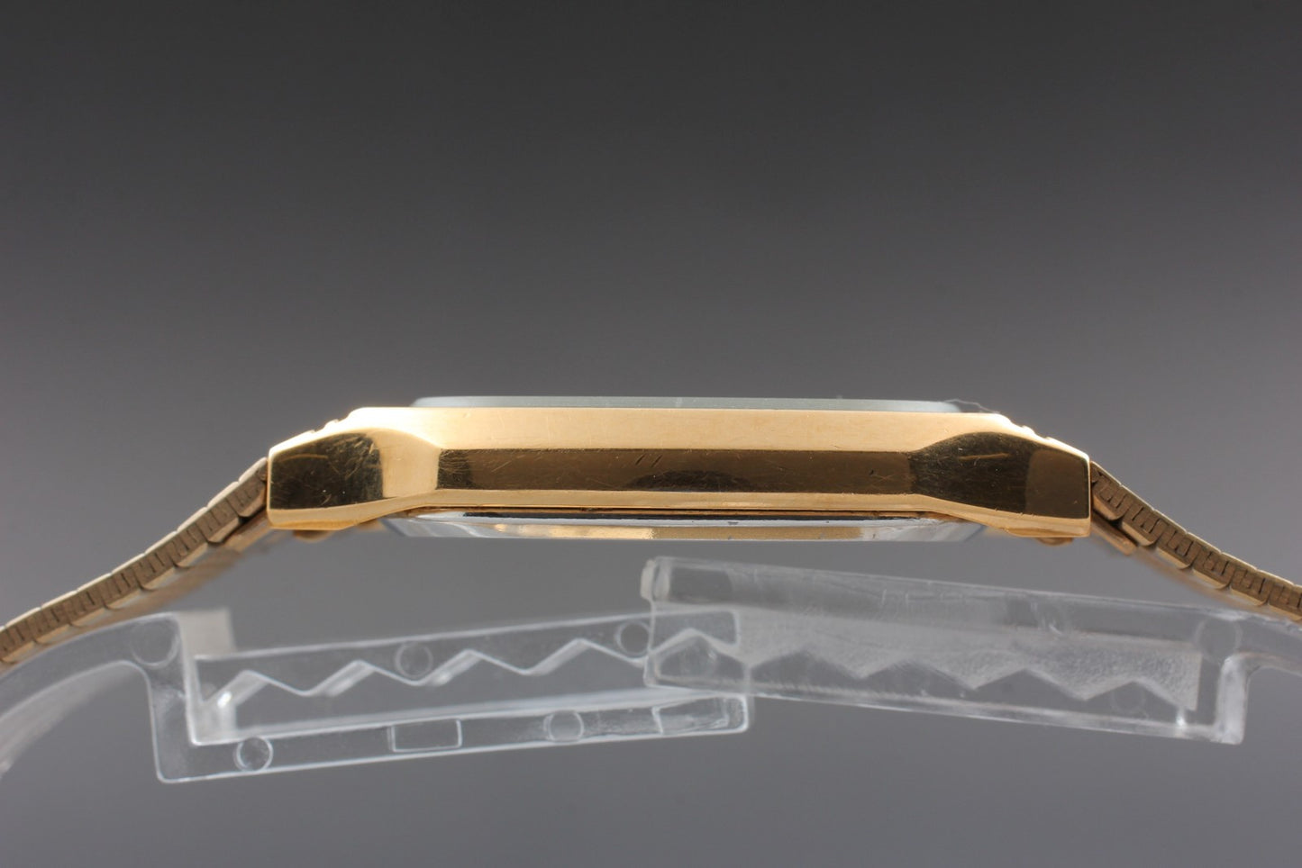 Second Hands | Vtg.1990[N MINT] CITIZEN T4-G02760 Gold Tank Bracelet Quartz Ladies Watch JAPAN La.riberta From Japan