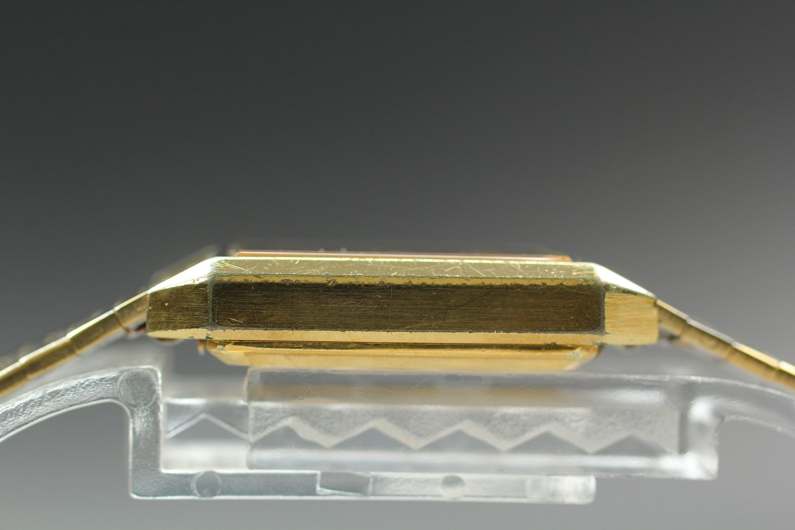 SEIKO Second Hands | Vtg.1988 [Exc+5] SEIKO 2621-5050 Tank 20mm Gold Quartz Ladies Watch From JAPAN La.riberta From Japan