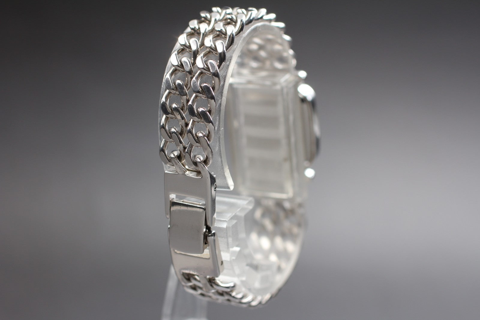 SEIKO Second Hands | Vtg.1985 [Near MINT] SEIKO 2C21-5360 Tank Bracelet Quartz Ladies Watch JAPAN La.riberta From Japan