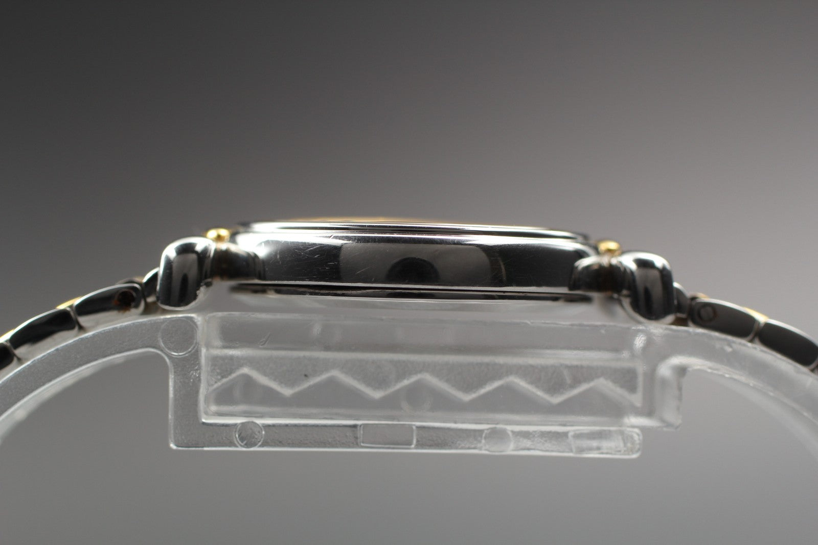 SEIKO Second Hands | Vin.1987[N MINT] Seiko Exceline 7320-0380 Roman Silver Quartz Men's Watch JAPAN La.riberta From Japan