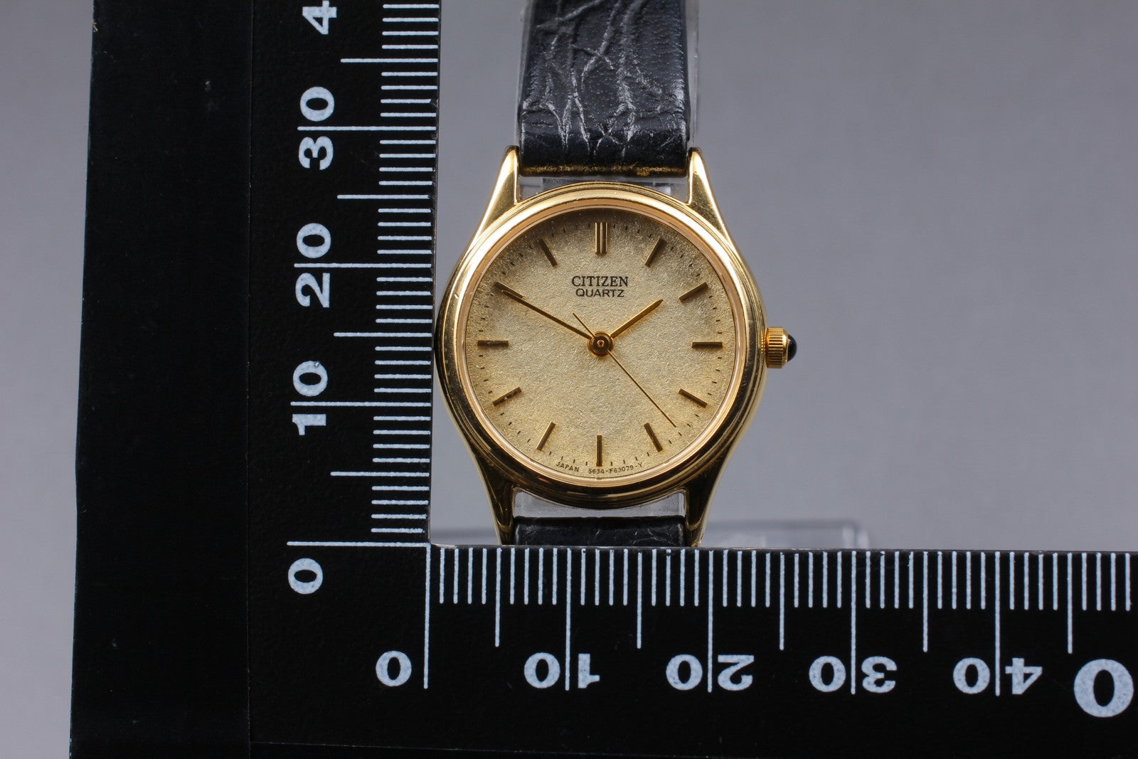 Second Hands | Vtg.1987 [N MINT] CITIZEN 5634-F62245 24mm Gold Quartz Ladies Watch From JAPAN La.riberta From Japan