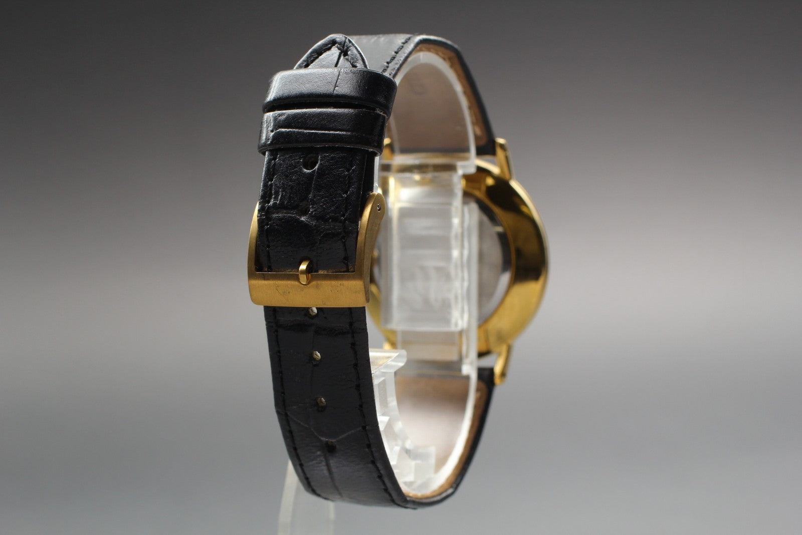 Second Hands | Vtg.1986 [Near MINT] CITIZEN E031-S033161 Gold Round Quartz Men's Watch JAPAN La.riberta From Japan