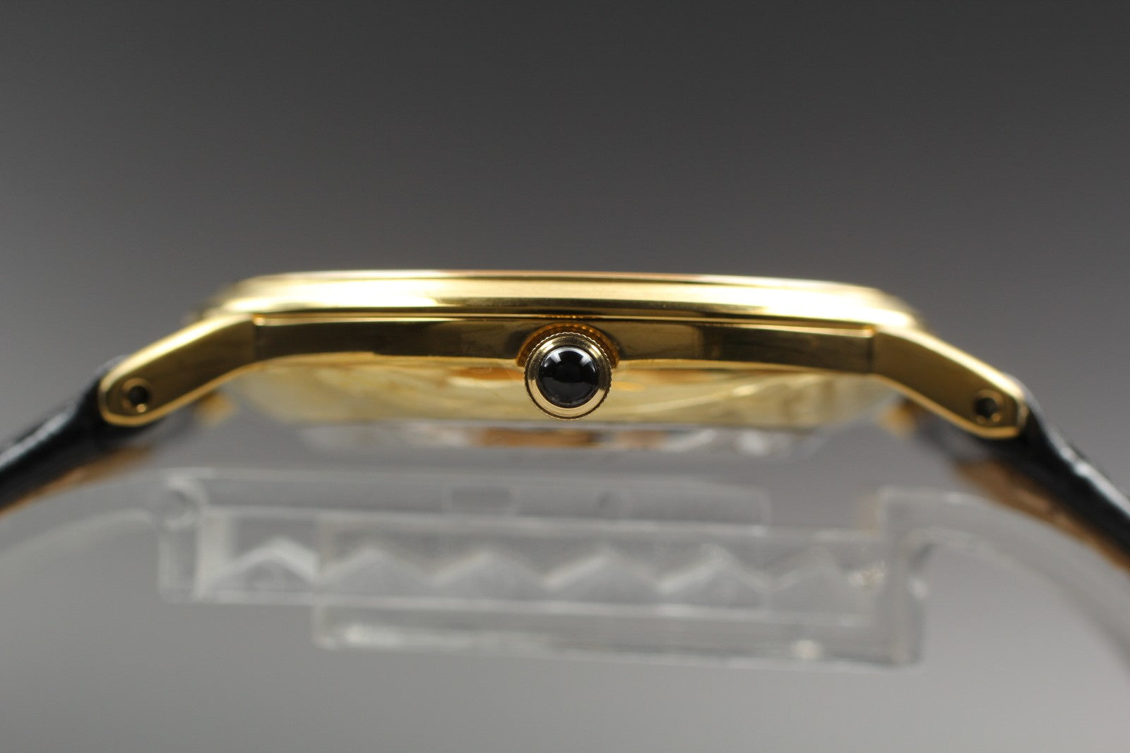 Second Hands | Vtg.1986 [Near MINT] CITIZEN E031-S033161 Gold Round Quartz Men's Watch JAPAN La.riberta From Japan