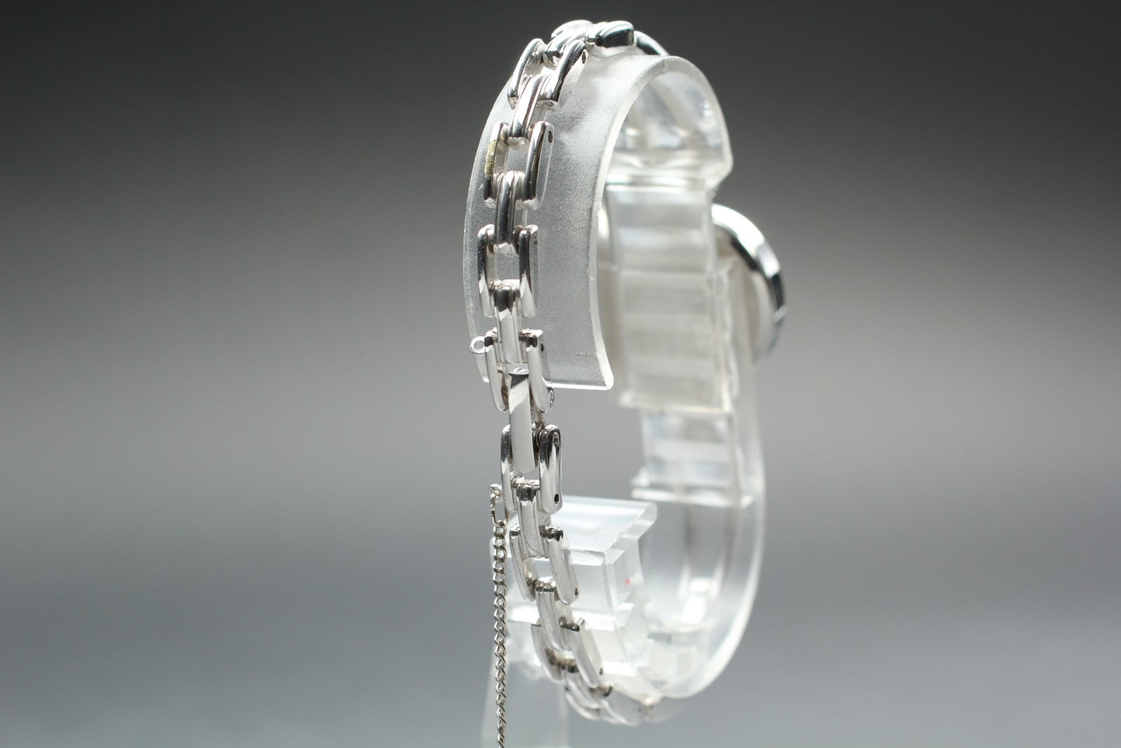 SEIKO Second Hands | Vtg.1990[N MINT] SEIKO 1400-5180 Black Silver Bracelet Quartz Ladies Watch JAPAN La.riberta From Japan