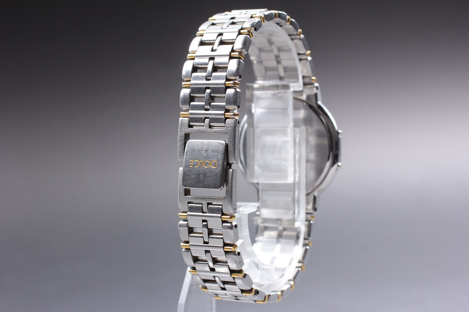 SEIKO Second Hands | Vin.1992 [N MINT / New Batt] SEIKO Dolce 8N41-6160 Gold Quartz Men's Watch JAPAN La.riberta From Japan