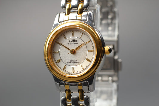 Second Hands | Vtg.[ Near MINT ] CITIZEN 5631-F61664 Two Tone Roman Quartz Ladies Watch JAPAN La.riberta From Japan